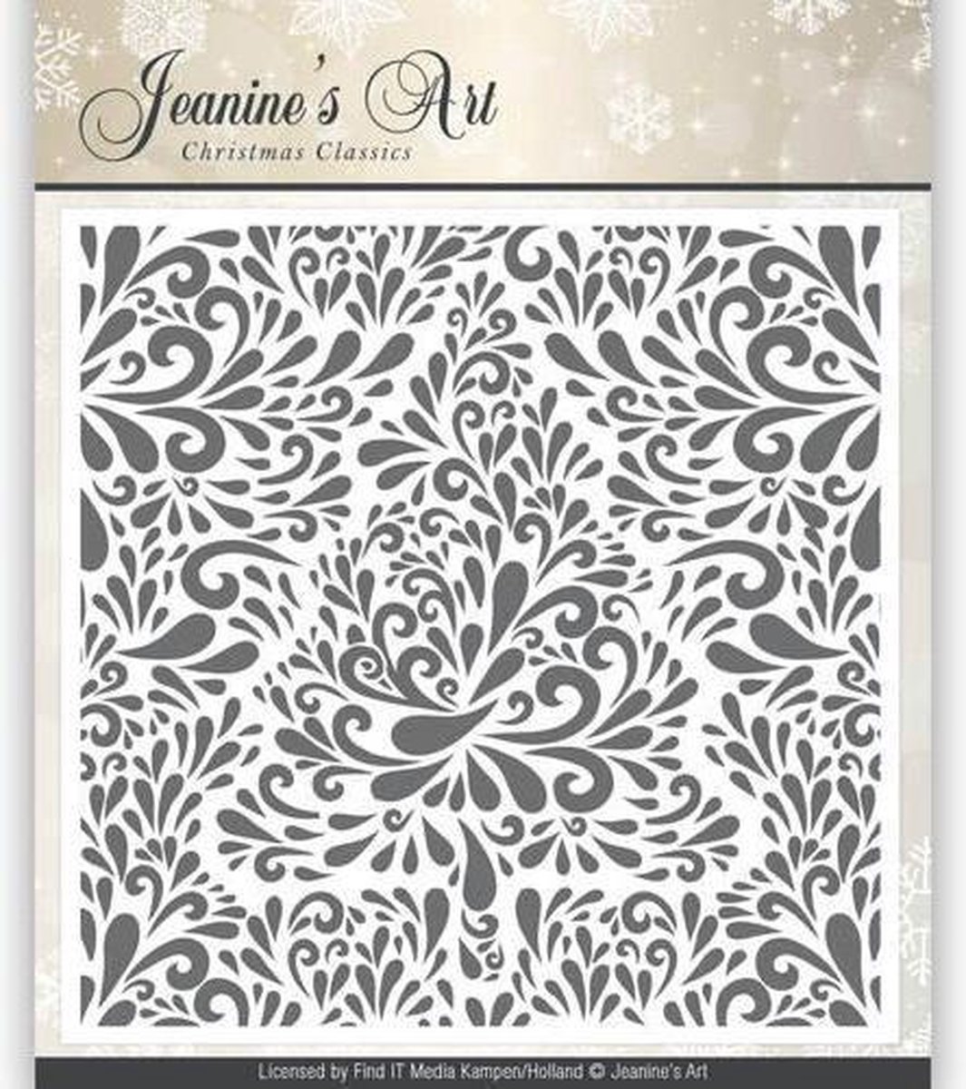 Embossing Mal  - Jeanines Art - Kerst Classics